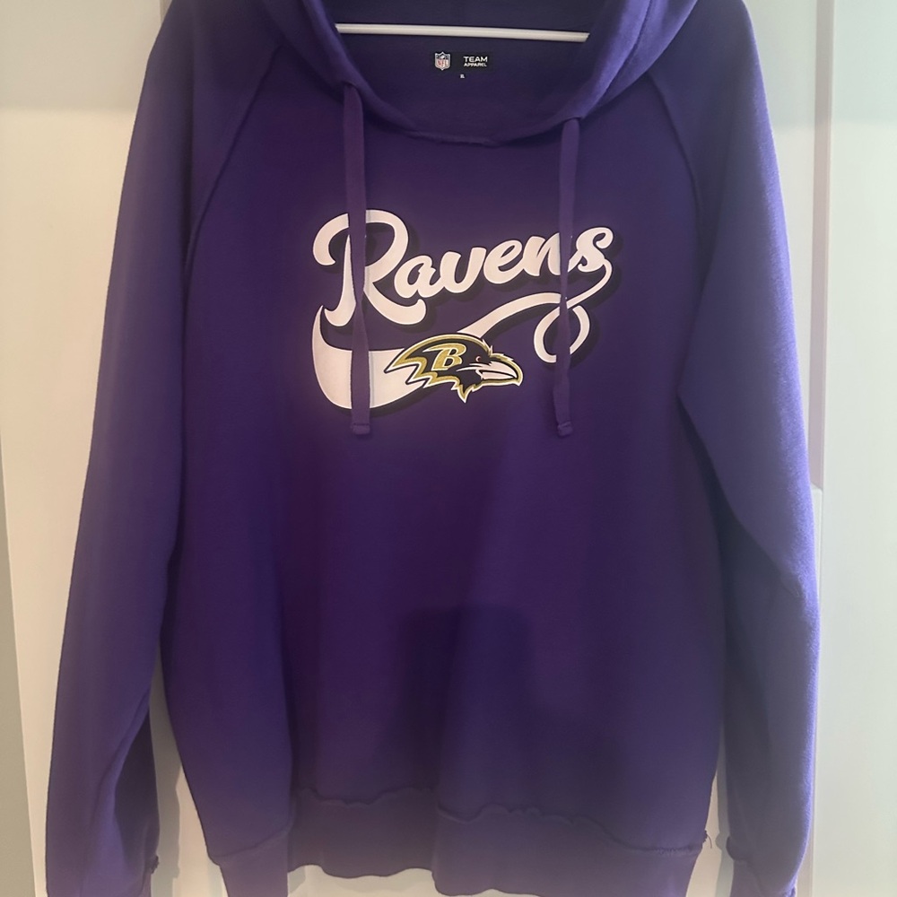 NFL Team Apparel Purple Hoodie
